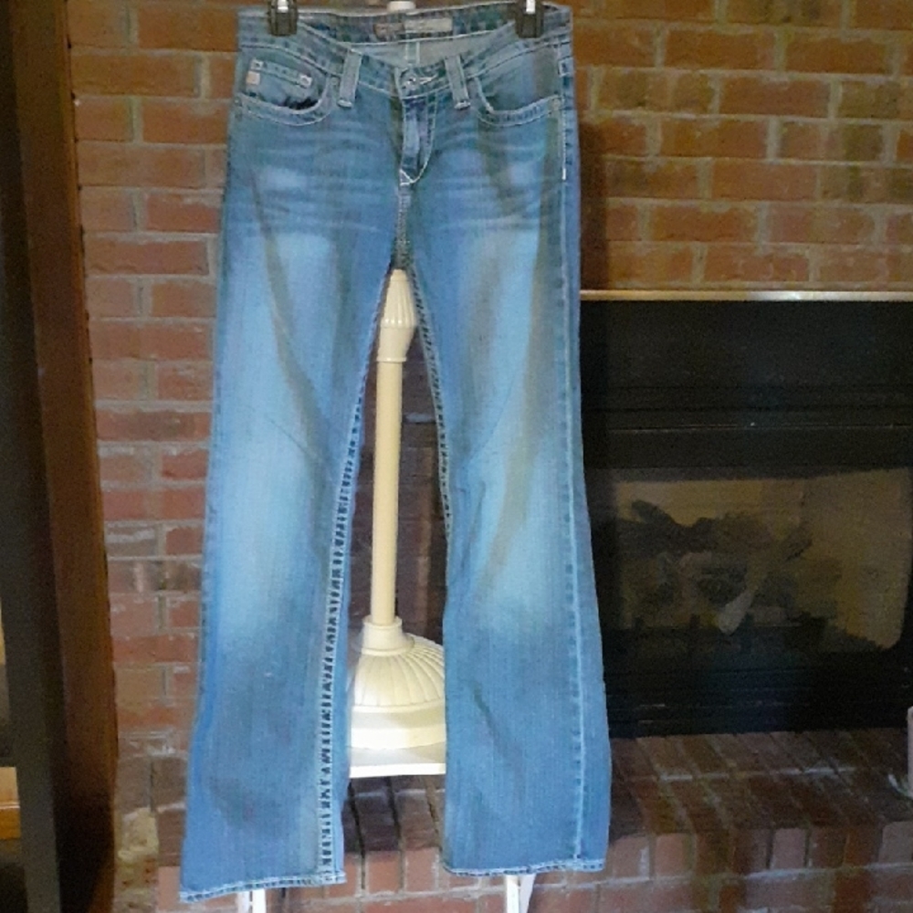 Big Star Blue Boot Cut Jeans Classic Style